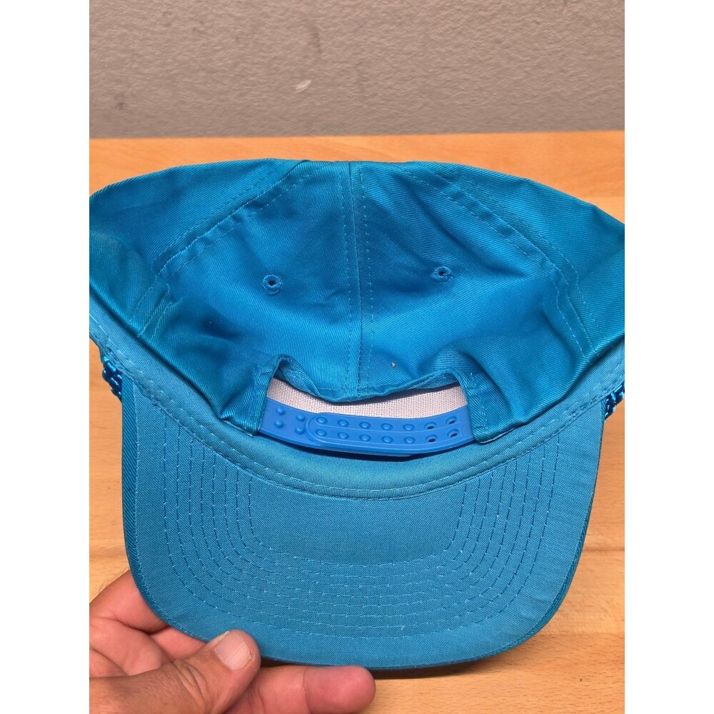Cobra Caps Herb Adcox Chevrolet Chattanooga TN Vintage Blue Trucker Hat - Picture 2 of 4